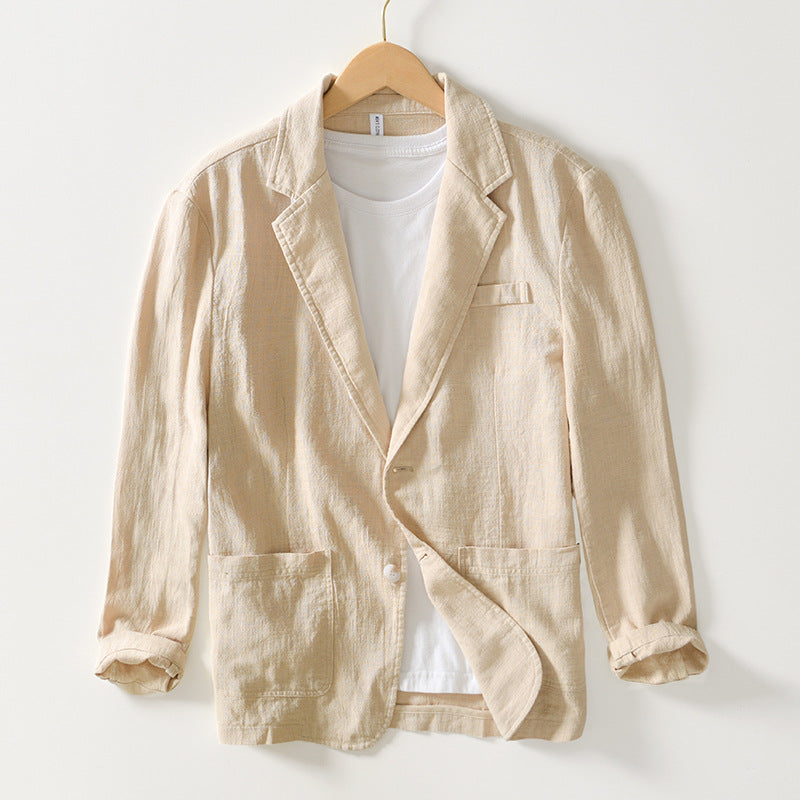 Vance | Casual Linen Blazer for Men
