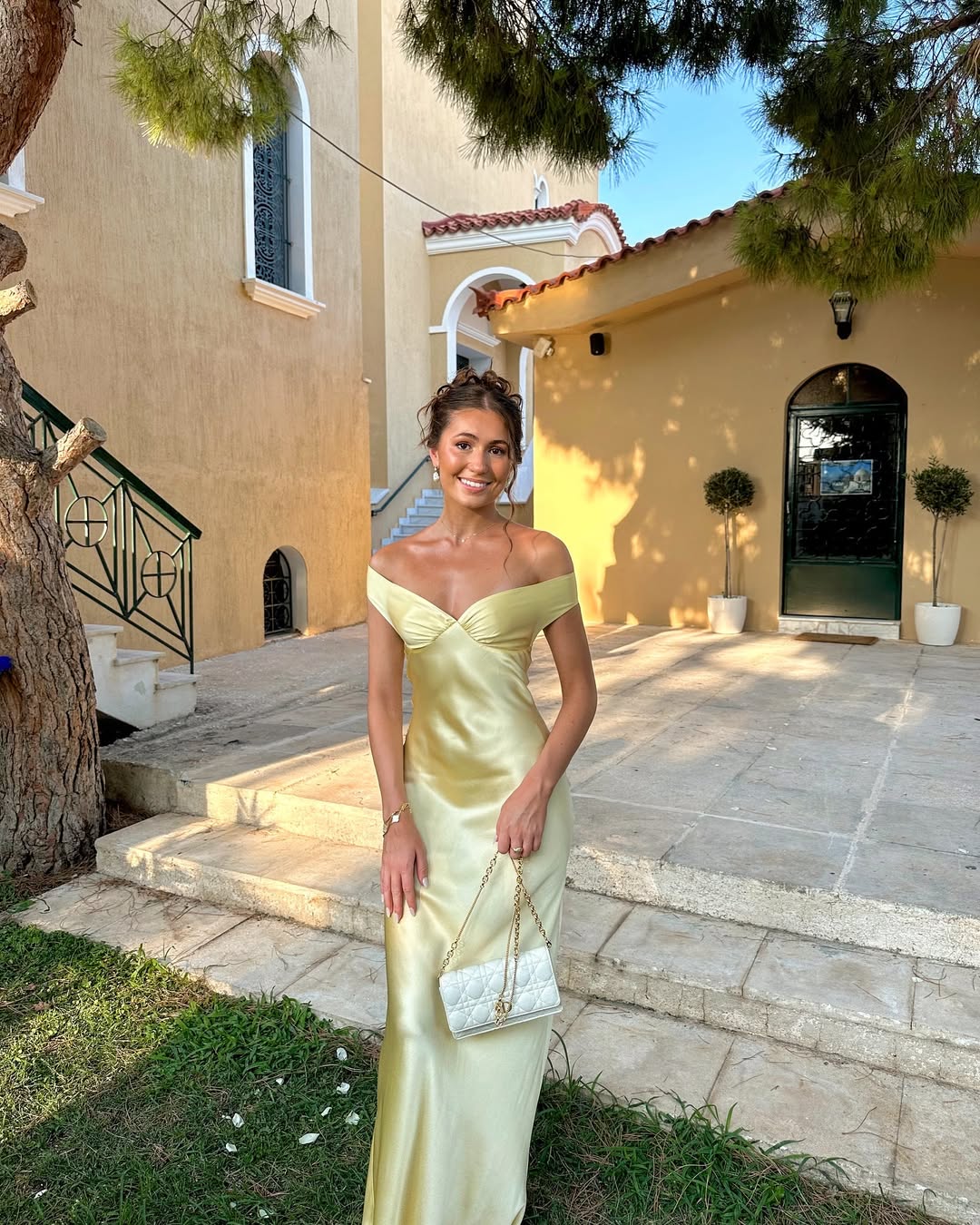 Faye | Satin Backless Maxi Dress for Women