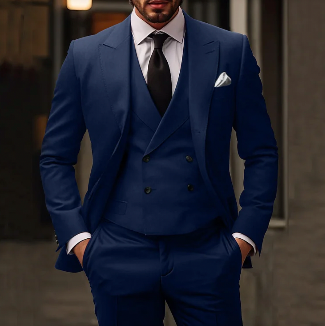 Christopher | Men's Luxury Three-Piece Suit Set