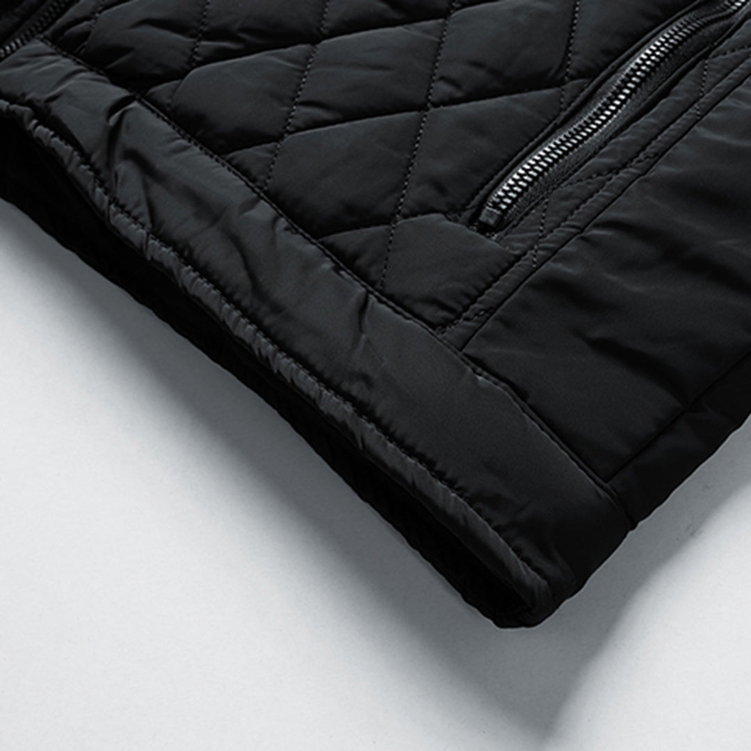 Jordi | Stylish Diamond Pattern Bomber Jacket for Men