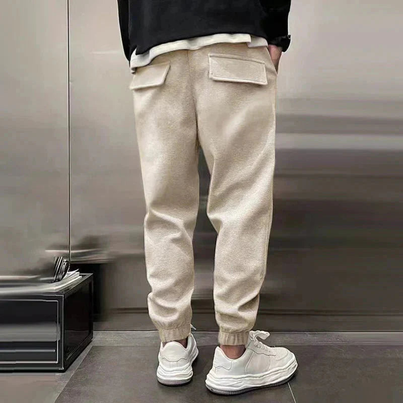 Logan - Men's Modern Relaxed-Fit Jogger Pants with Drawstring