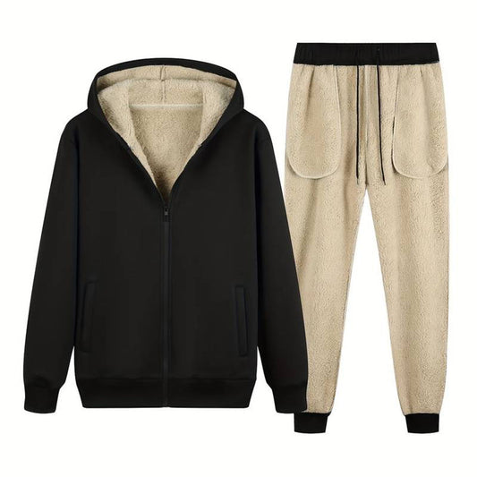 Edgar | Warm Hooded Tracksuit with Jogging Pants for Men