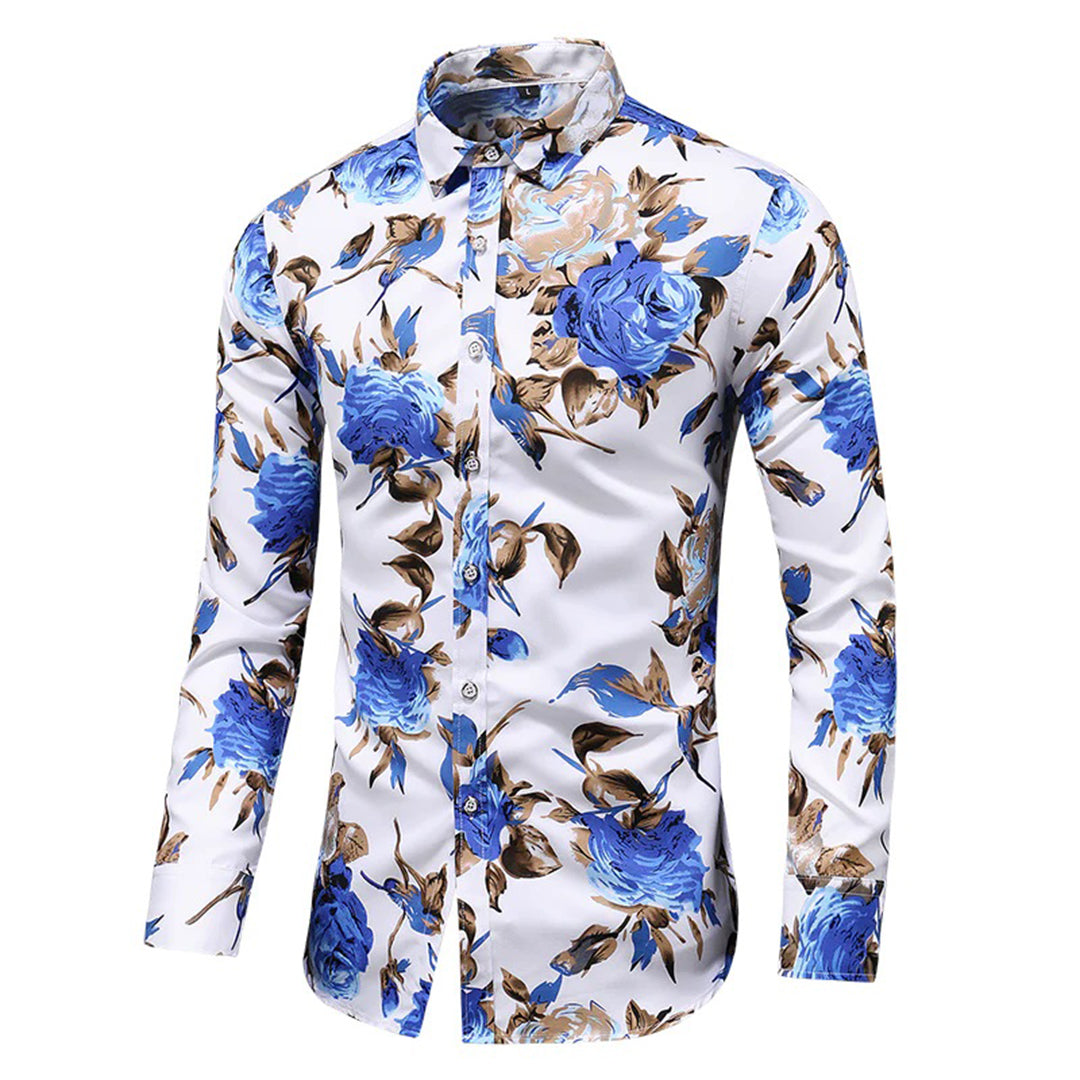 Enrique | Men's Floral Shirt for a Bold and Stylish Look