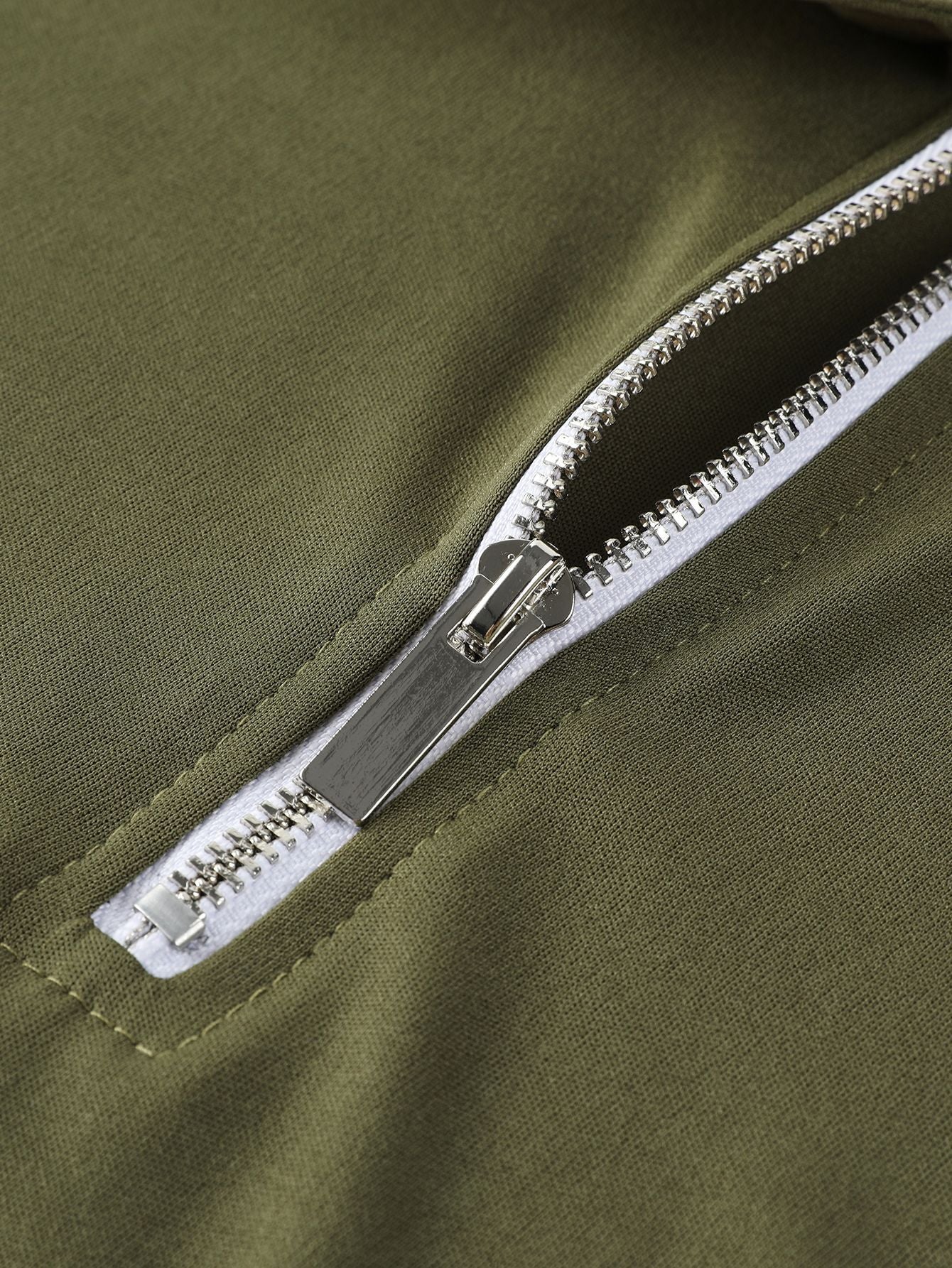 Men’s Zip-Up Polo Shirt