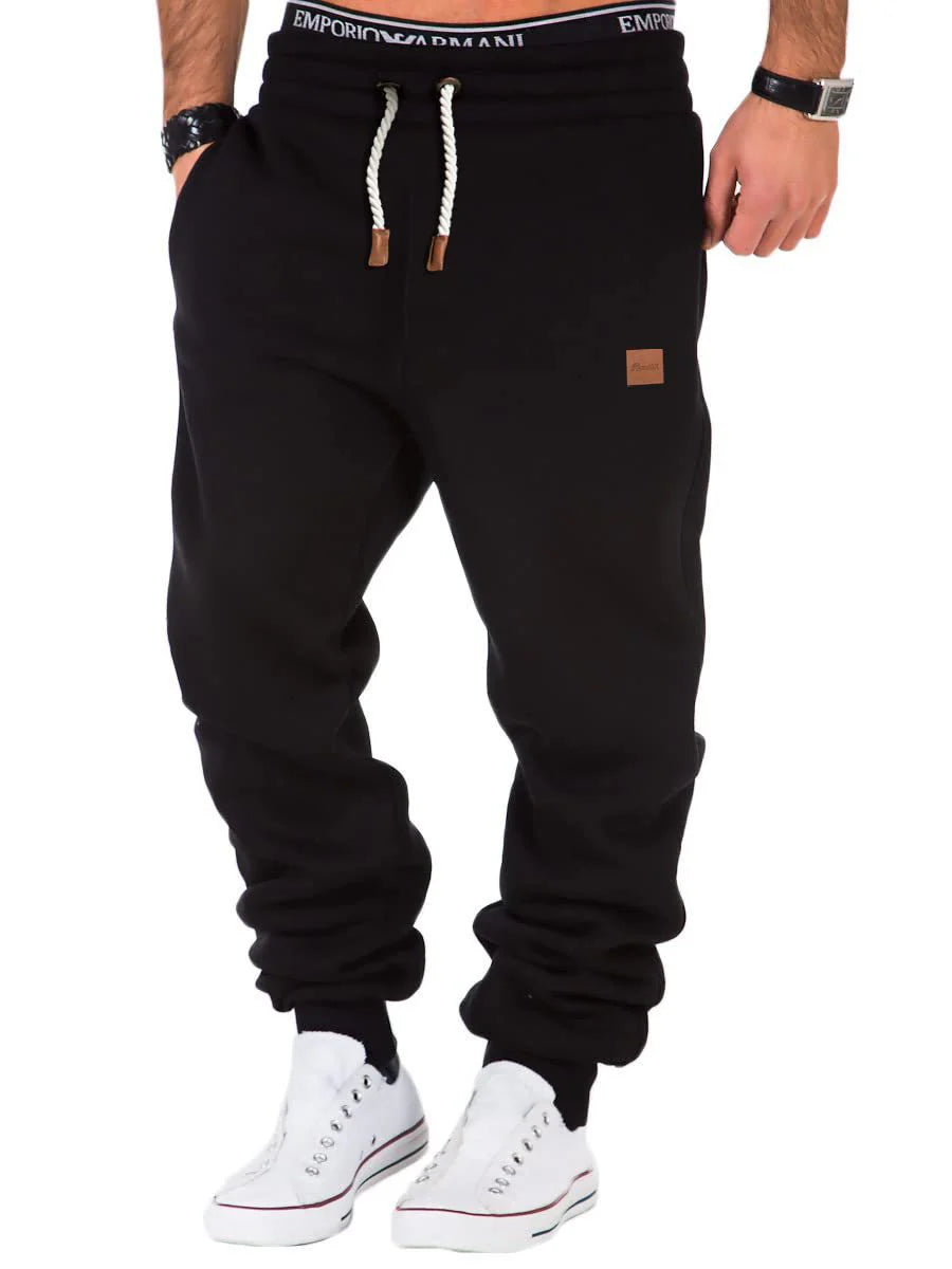 Men’s Classic Jogger Pants with Drawstring