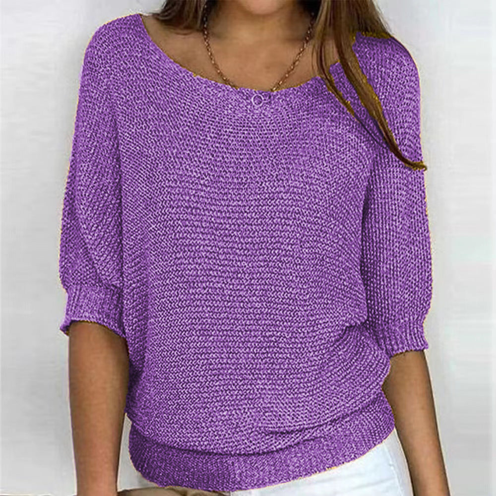 Elegant Knitted Sweater for Women