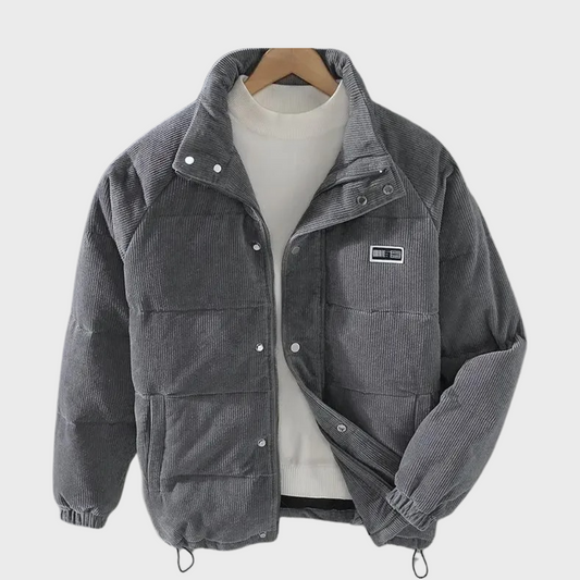 Franco | Short Puffer Jacket with Trendy Design for Men