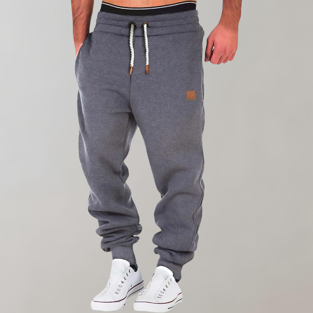 Hoder | Baggy Jogging Pants with Adjustable Waistband for Men