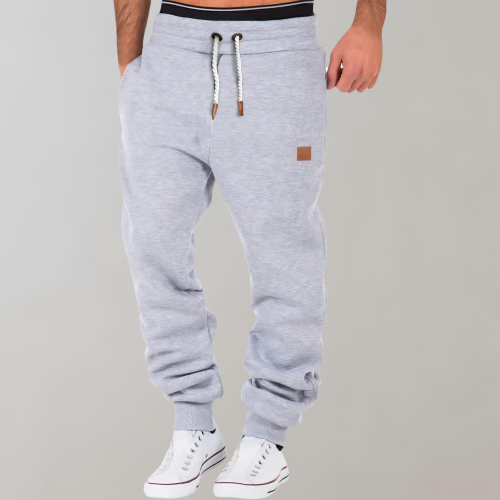 Hoder | Baggy Jogging Pants with Adjustable Waistband for Men
