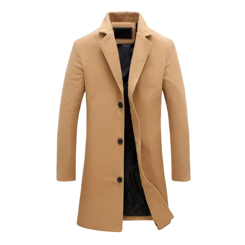 Josiah | Stylish Long Winter Coat for Men