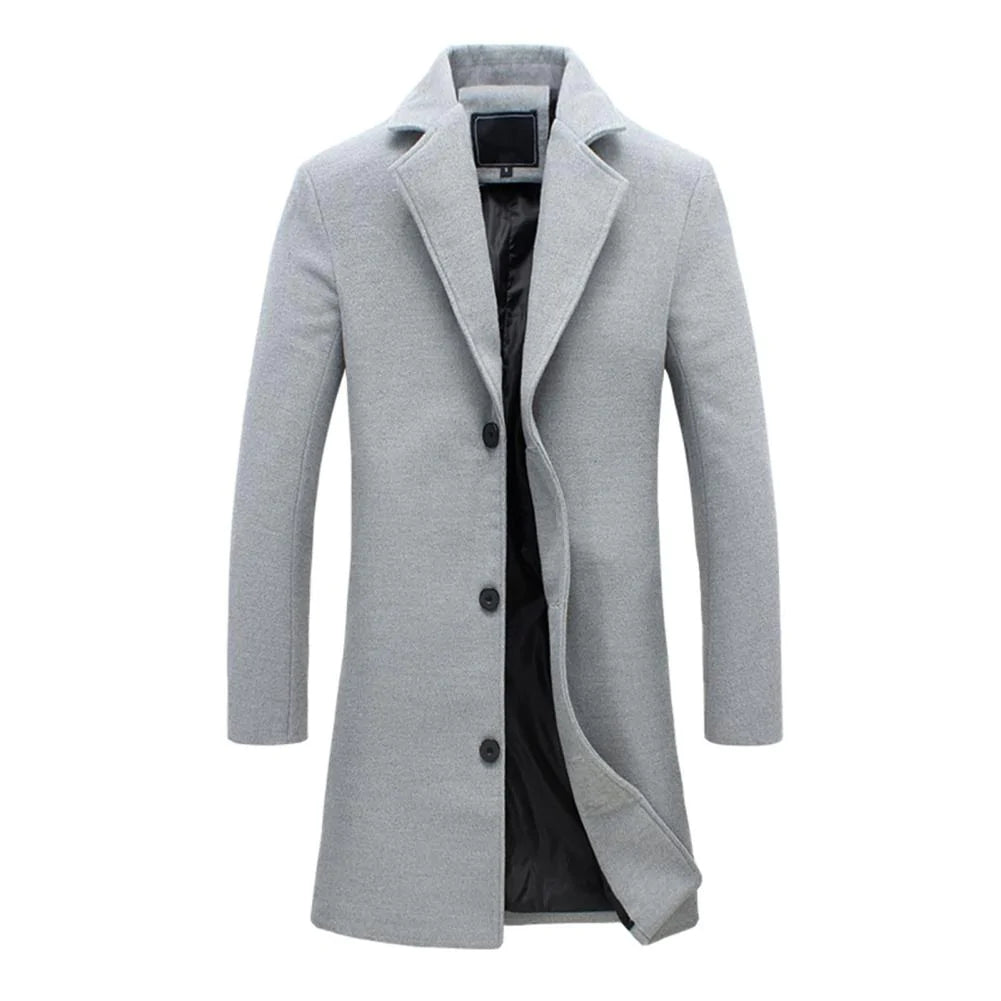 Josiah | Stylish Long Winter Coat for Men