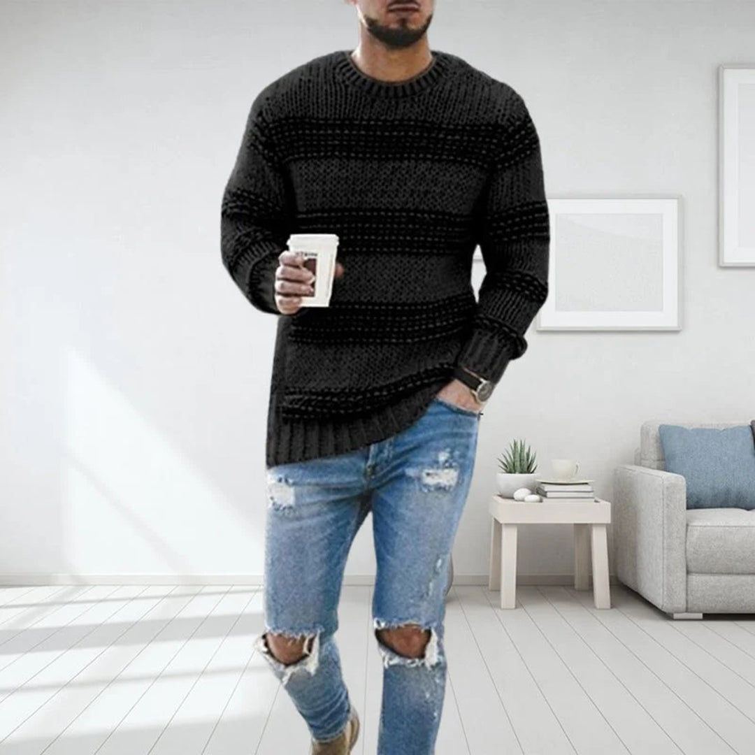 Landyn | Chunky Knitted Norwegian Sweater for Men