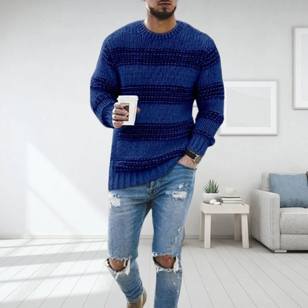 Aero | Chunky Knit Sweater with Timeless Design for Men