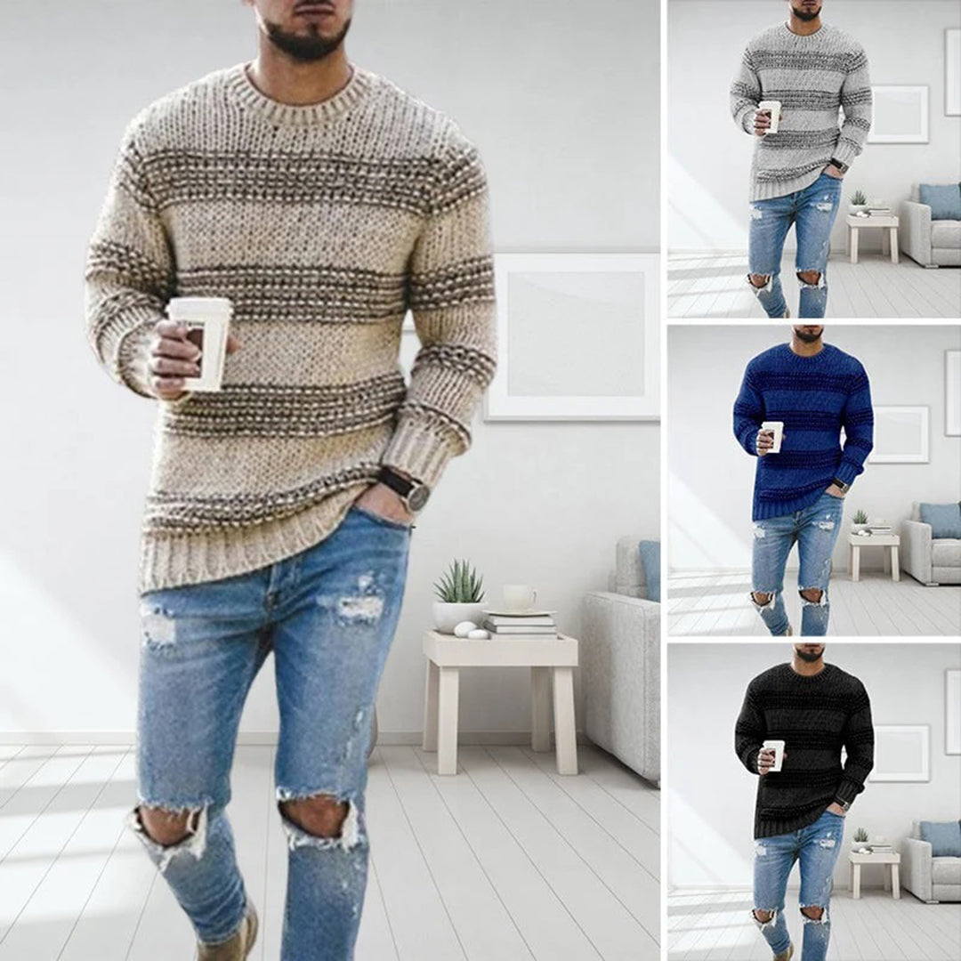 Aero | Chunky Knit Sweater with Timeless Design for Men