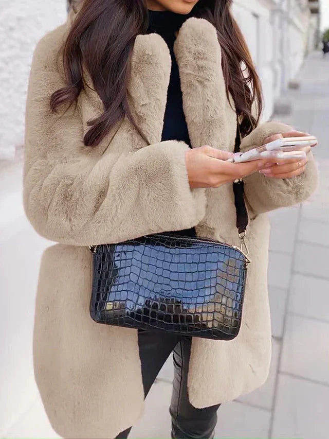 Kaelynn | Cozy Teddy Coat with Warm Lining for Women