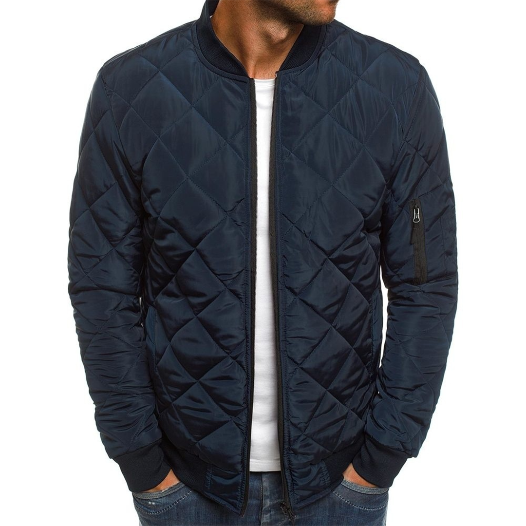 Sevyn | Lightweight Bomber Jacket With Practical Pockets For Men