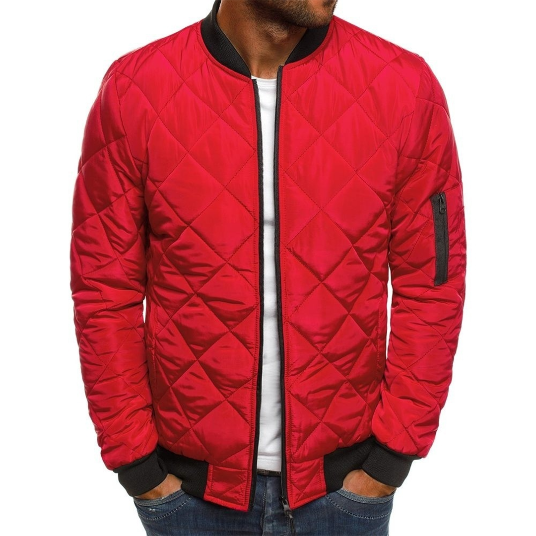 Sevyn | Lightweight Bomber Jacket With Practical Pockets For Men