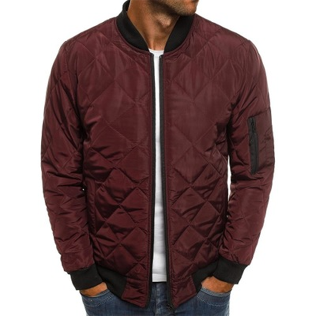 Sevyn | Lightweight Bomber Jacket With Practical Pockets For Men