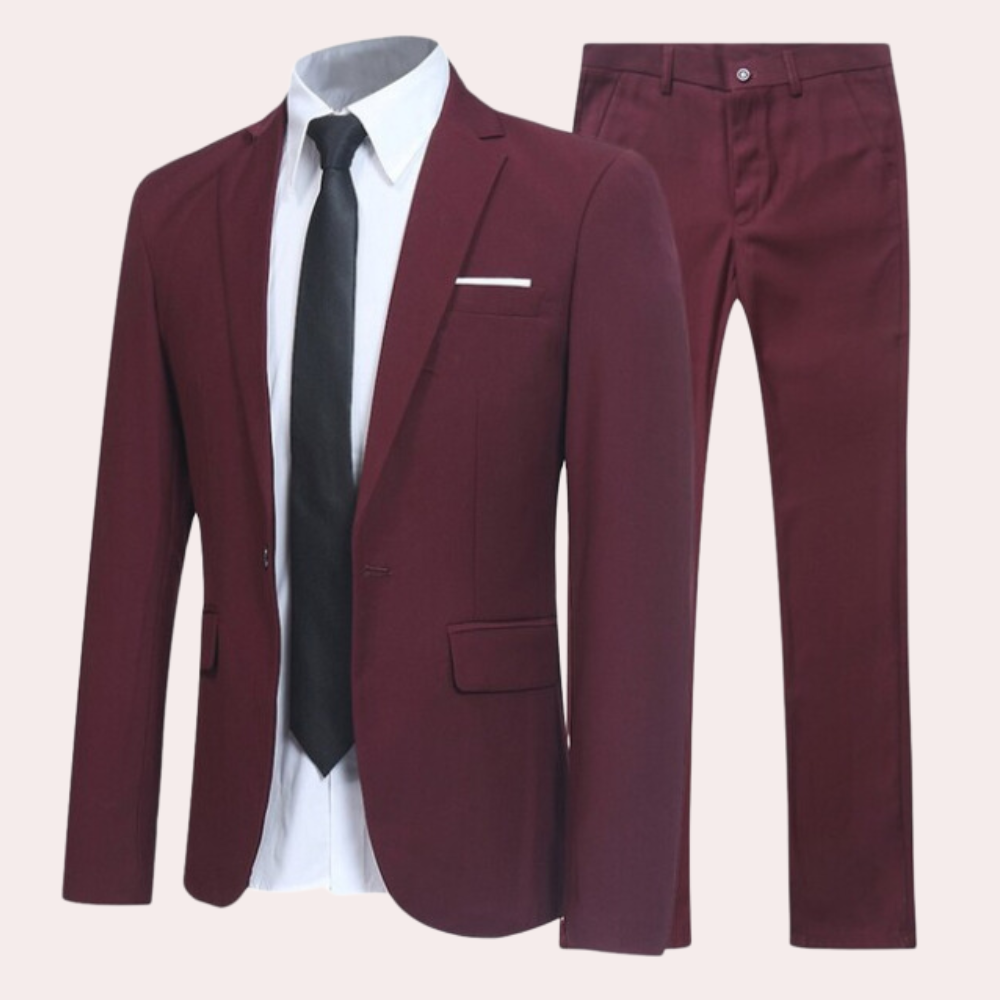 Lucas | Slim Fit Men's Suit with Blazer & Pant