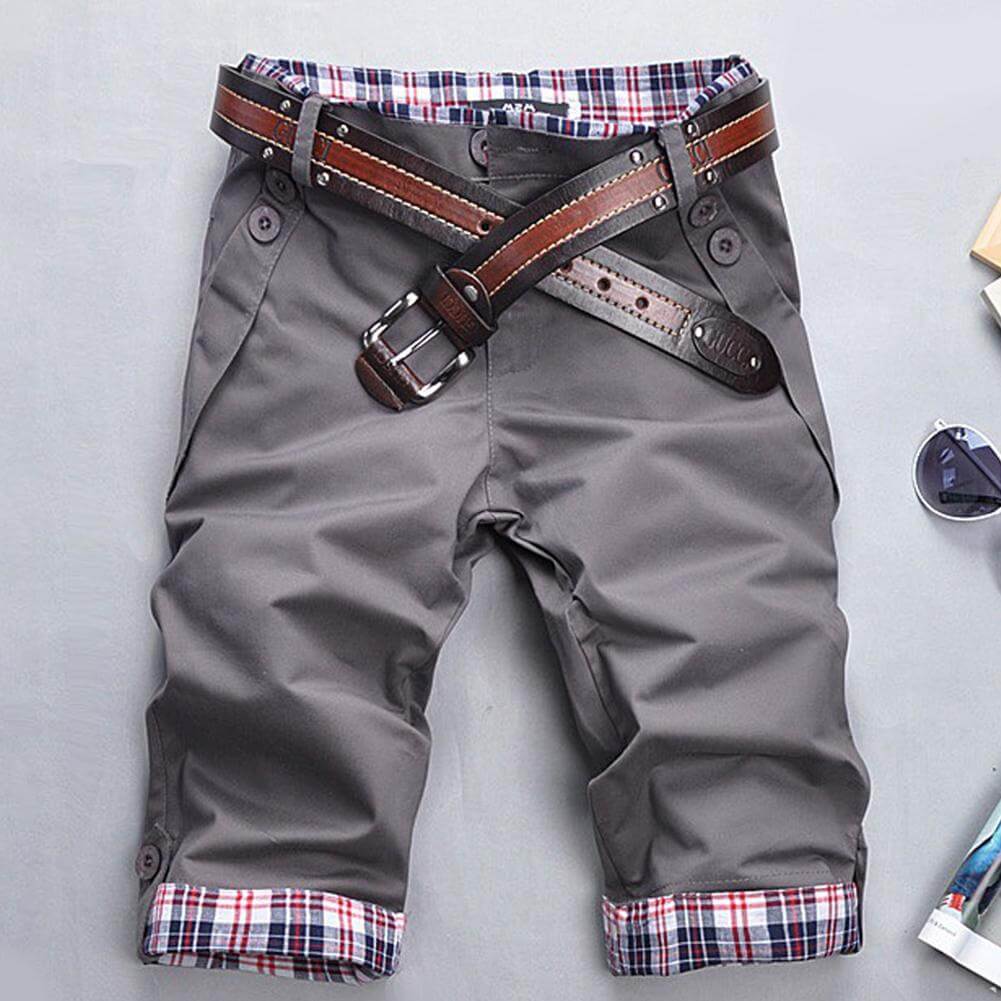Antoine | Stylish Check Pattern Shorts for Men