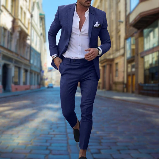 Michael | Elegant Slim Fit Men’s Suit for Wedding Guests