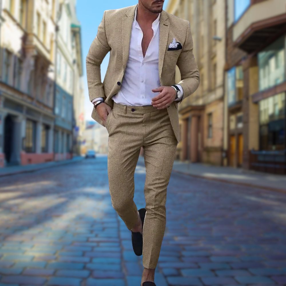 Michael | Elegant Slim Fit Men’s Suit for Wedding Guests