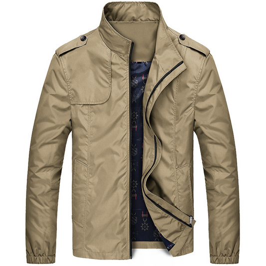 Axel | Lightweight Summer Jacket With Stand-up Collar For Men
