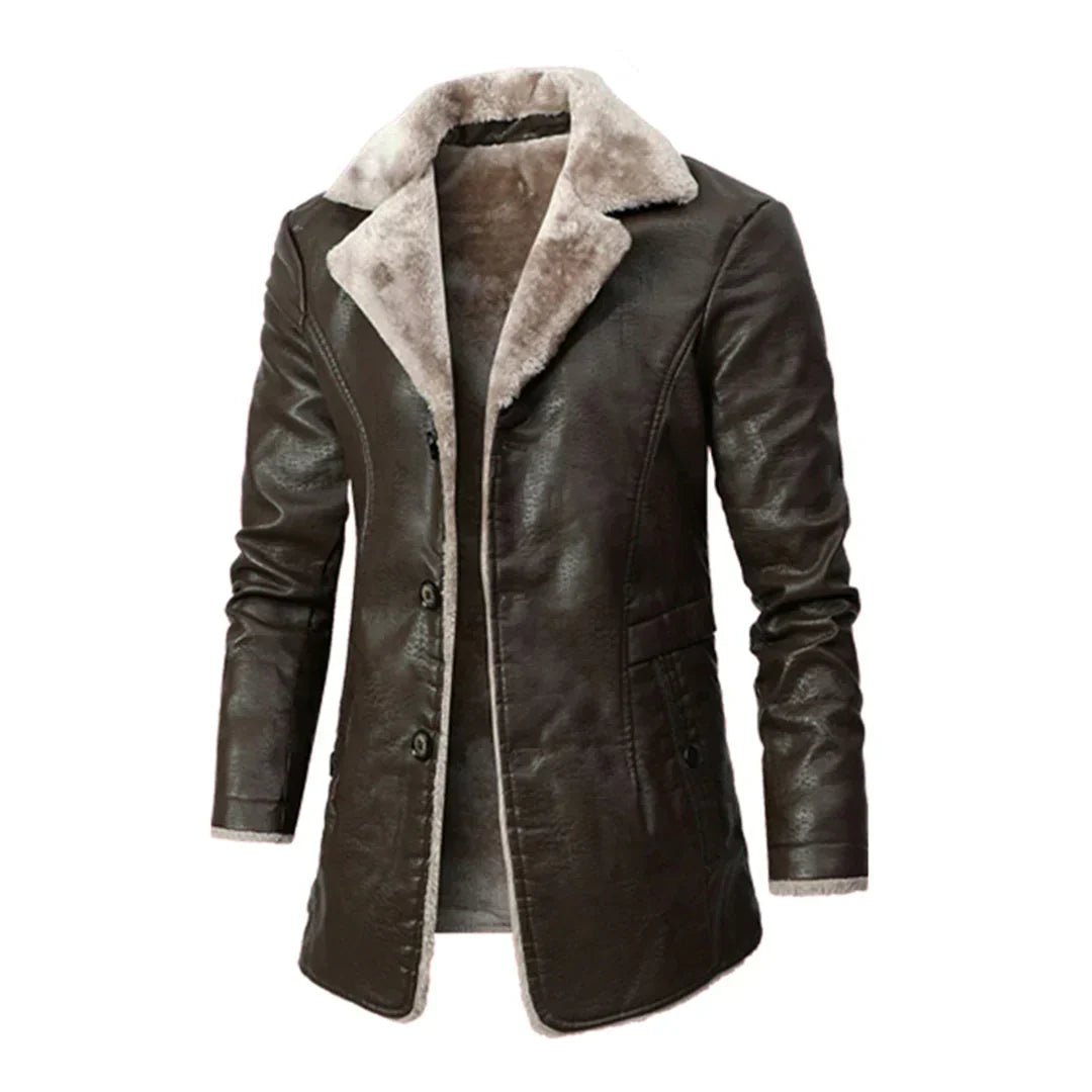 Carlo | Long Thick Winter Jacket for Men