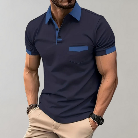 Dominic | Classic Polo Shirt With Elegant Design For Men
