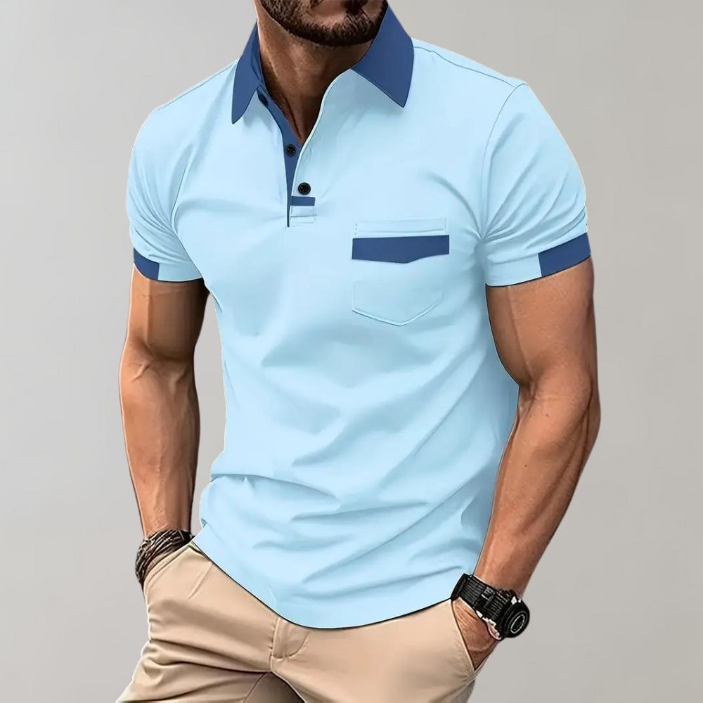 Dominic | Classic Polo Shirt With Elegant Design For Men