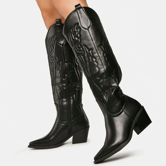 Mirella | Knee-High Cowboy Boots for Women