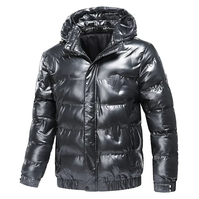Aurelio | Stylish Hooded Down Jacket for Men