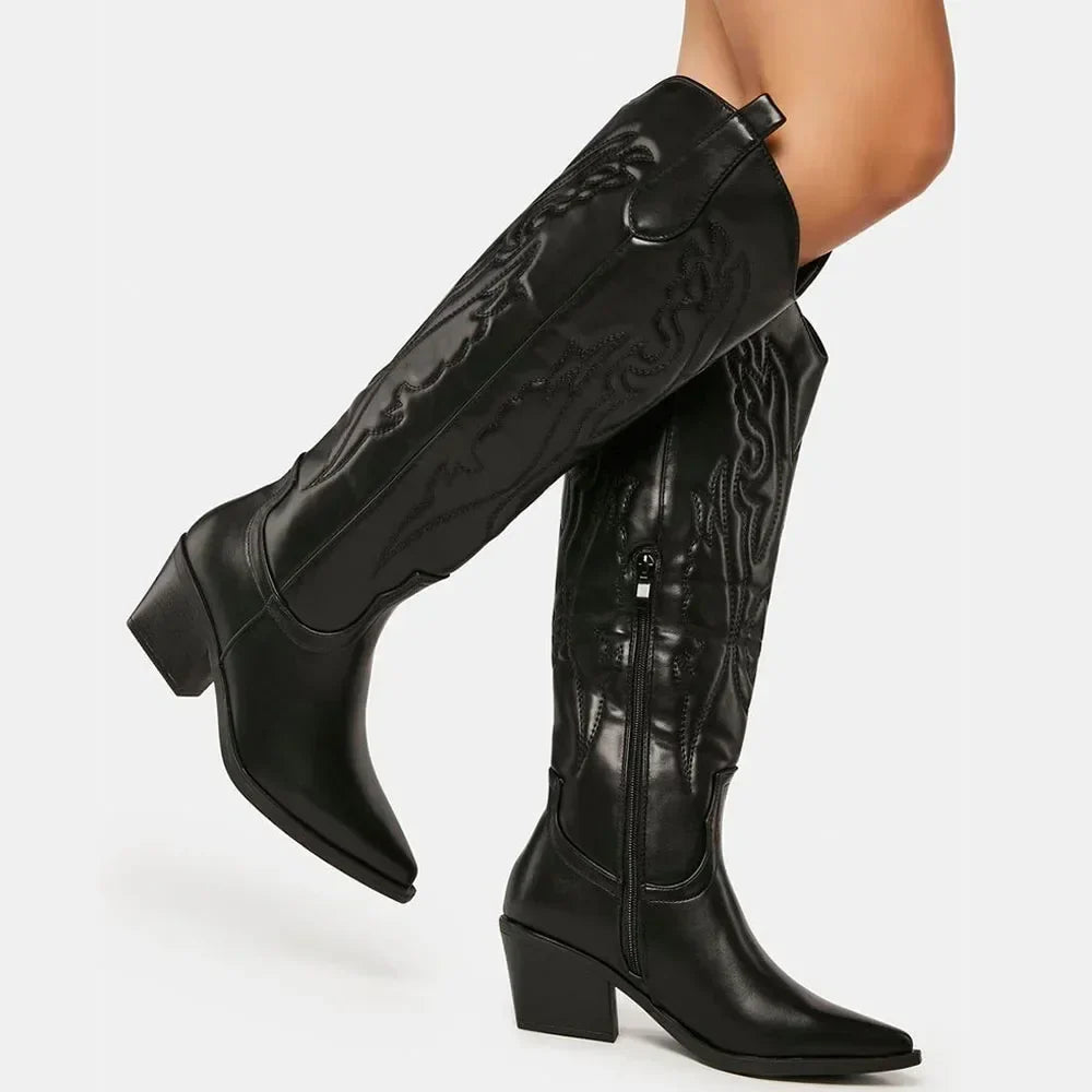 Mirella | Knee-High Cowboy Boots for Women