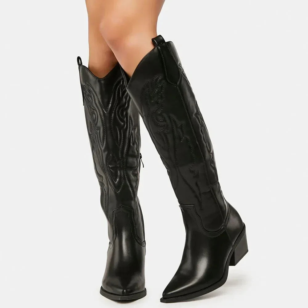 Mirella | Knee-High Cowboy Boots for Women