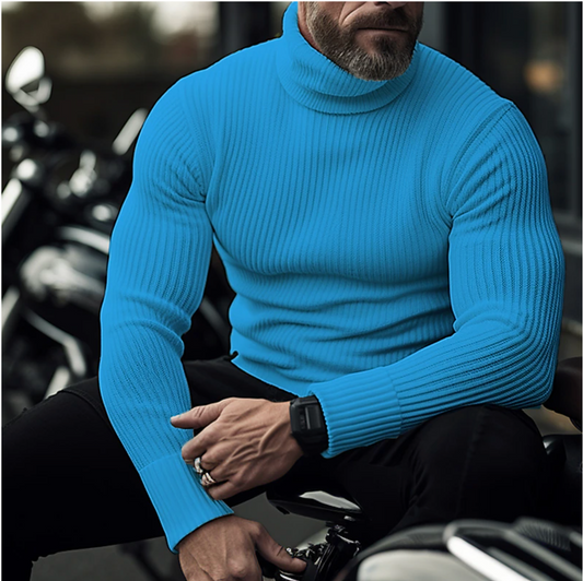 Abdullah | Men's Classic Turtleneck for Elegance and Warmth