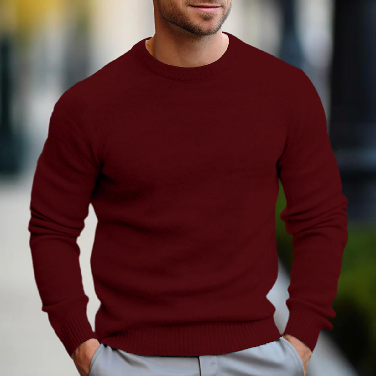 Kekoa | Men's Casual Sweater with Modern Fit and Comfort