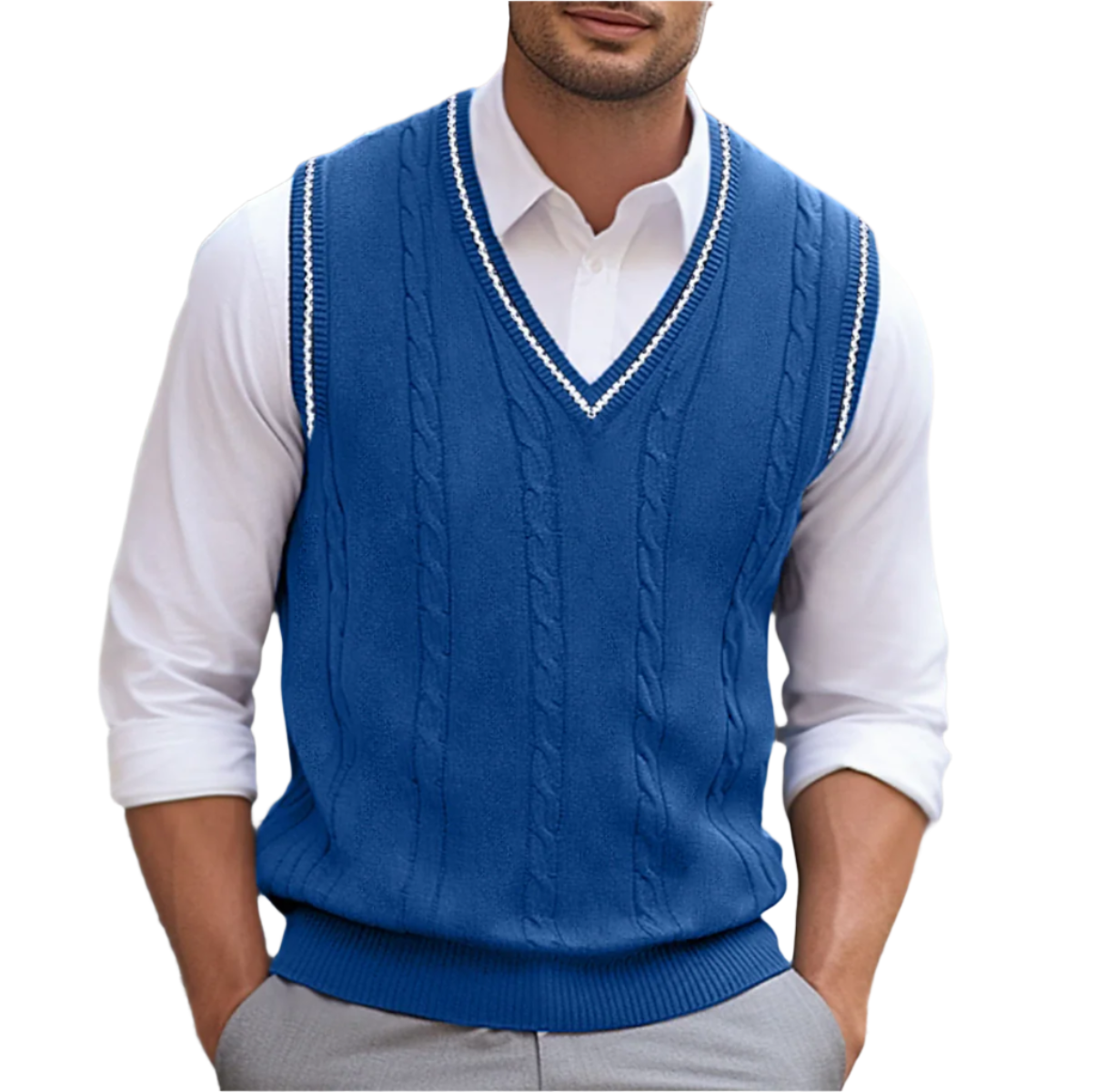 Ayson | Men's V-Neck Sleeveless Vest
