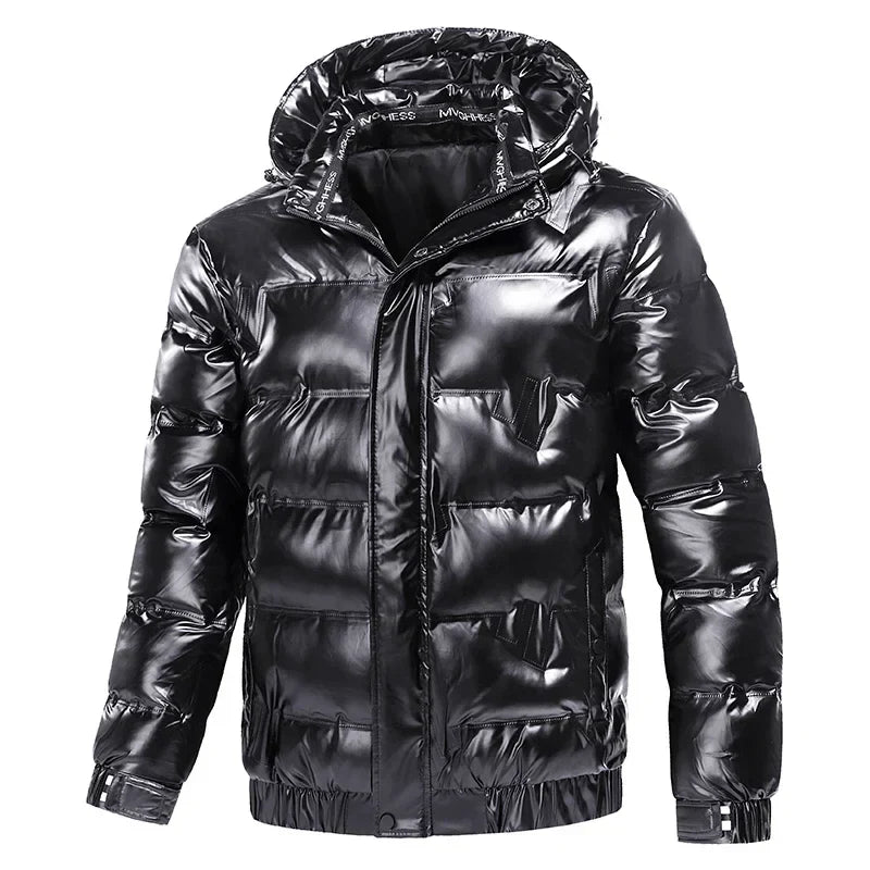 Aurelio | Stylish Hooded Down Jacket for Men