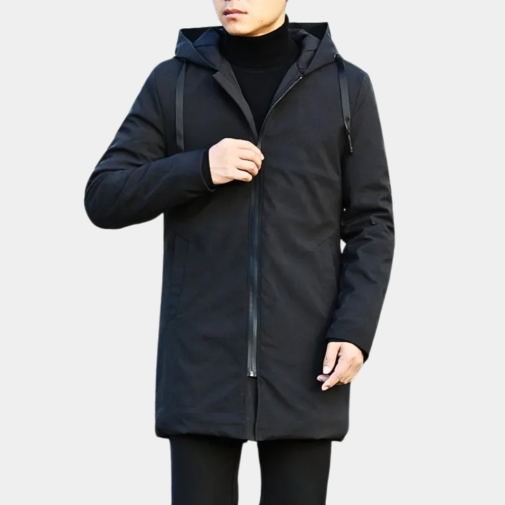 Julio | Smart Long Coat with Versatile Design for Men