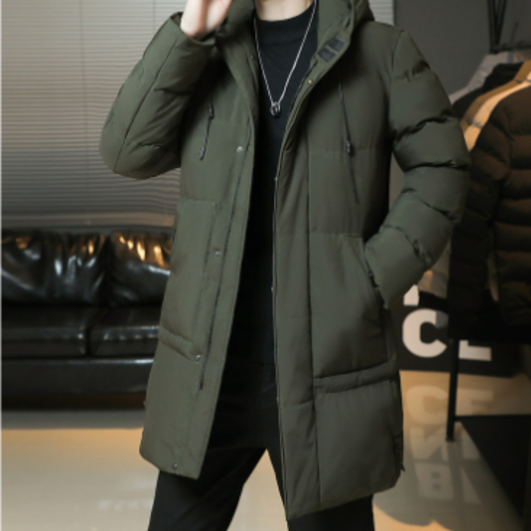 Tru | Long Winter Down Jacket for Men