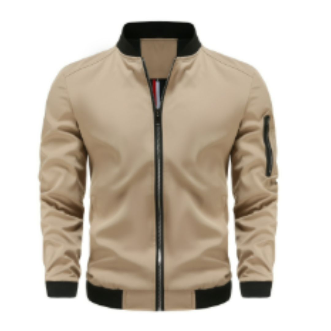 Merrick | Classic Zip-Up Bomber Jacket for Men