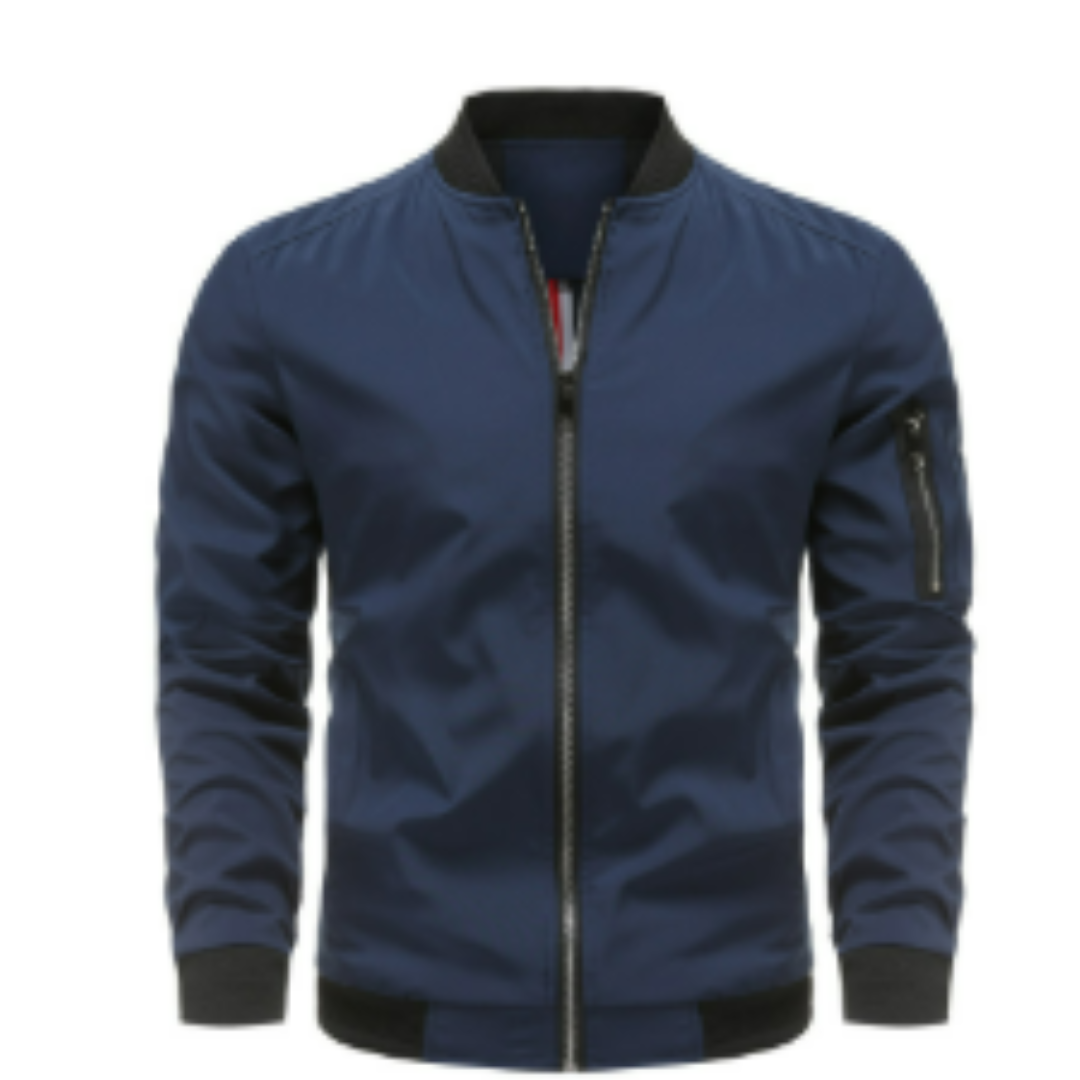 Merrick | Classic Zip-Up Bomber Jacket for Men