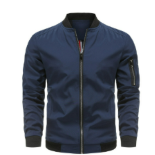 Merrick | Classic Zip-Up Bomber Jacket for Men