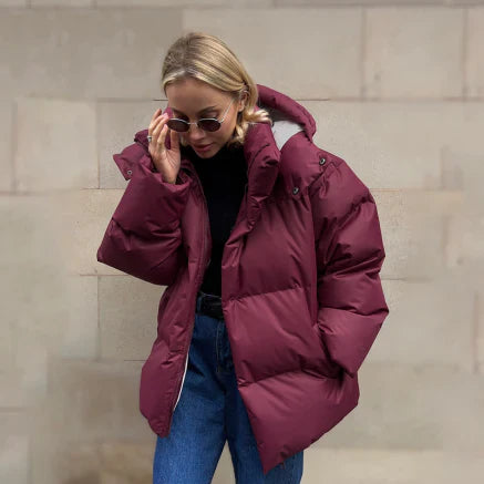 Malia | Classic Winter Puffer Jacket With Extra Warmth for women