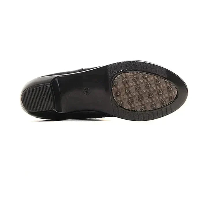 Mariselle | Black Warm Winter Boots for Women