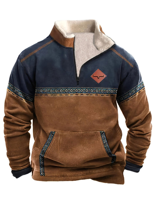 Hadi | Men's Smart Zip Sweater with Modern Design for Comfort