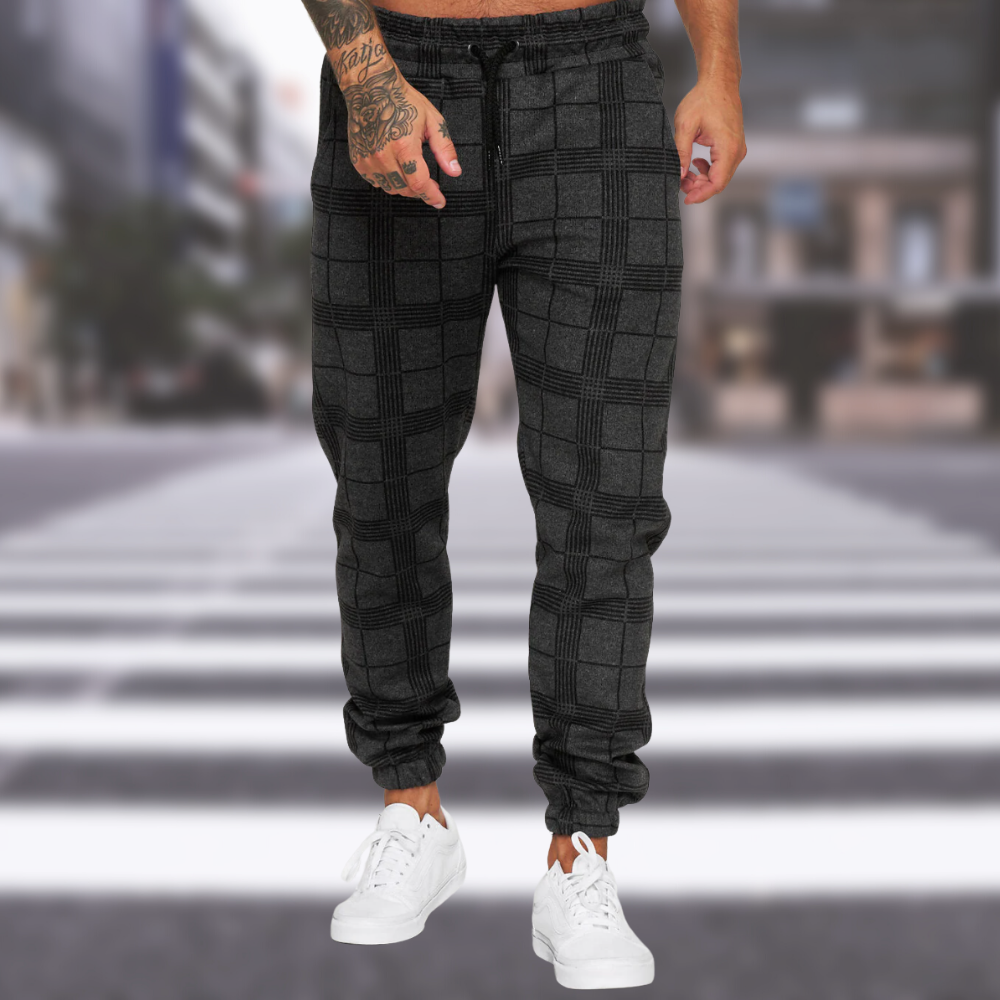 Colt | Casual Checkered Trousers for Men