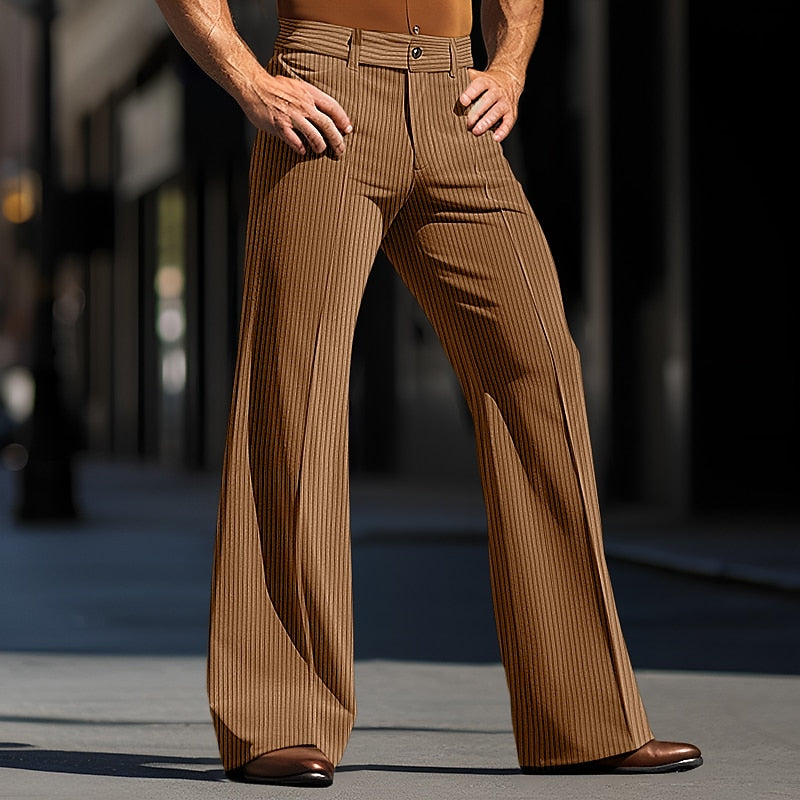 Nick | Classic Corduroy Flared Pant for Men