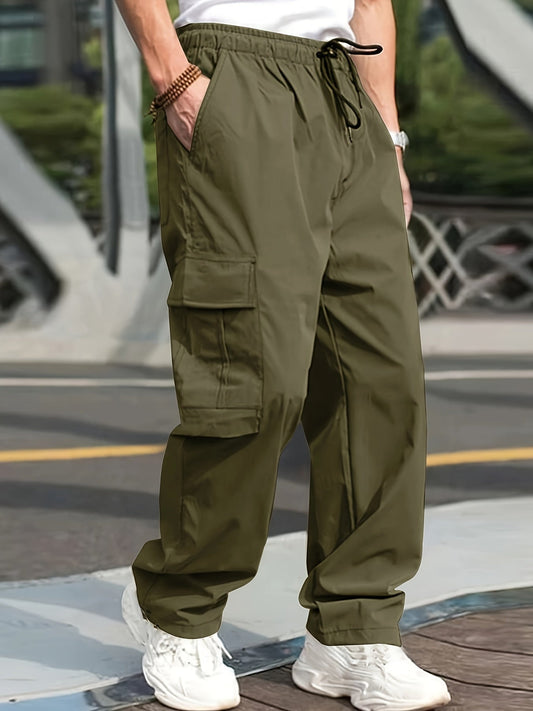 Neev | Relaxed Fit Cargo Trousers with Practical Pockets for Men
