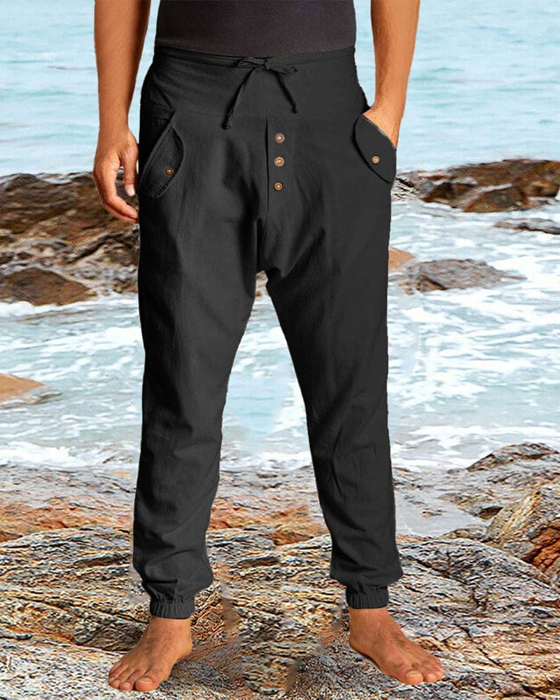 Dereck | Lightweight Summer Trousers with a Relaxed Fit for Men